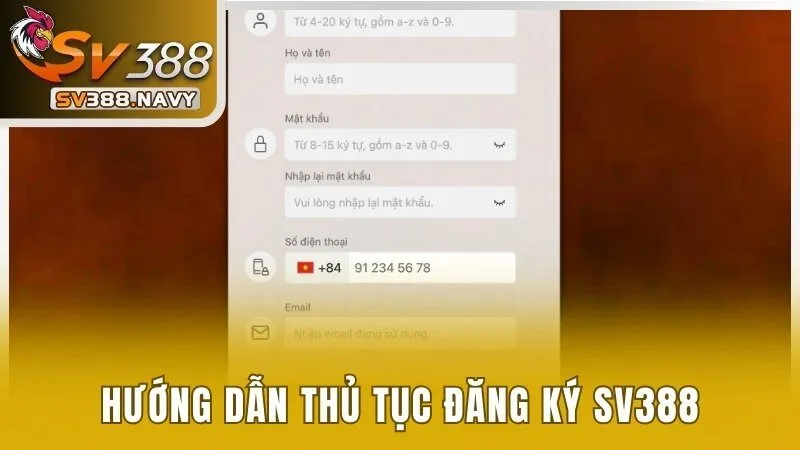 Hướng dẫn thủ tục đăng ký SV388