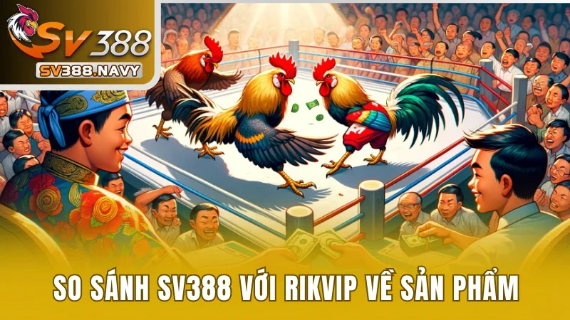 So sánh SV388 với RIKVIP về sản phẩm dịch vụ